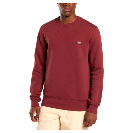 Felpa Dickies Oakport Sweatshirt - Burgundy - Felpe di Dickies | Francis Concept