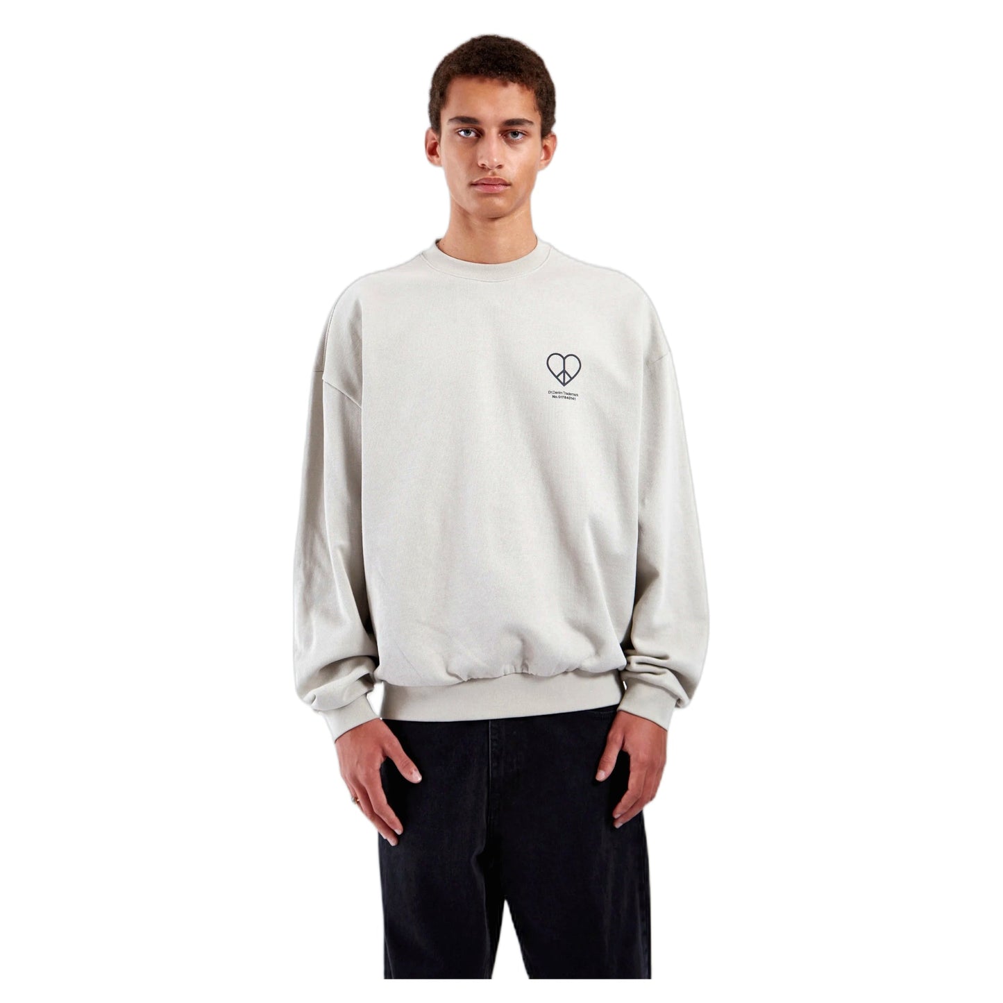 Felpa Dr.Denim Kenan Sweatshirt - Beige - Felpe di Dr.Denim | Francis Concept