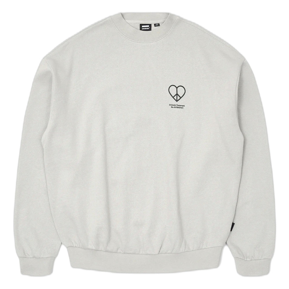 Felpa Dr.Denim Kenan Sweatshirt - Beige - Felpe di Dr.Denim | Francis Concept