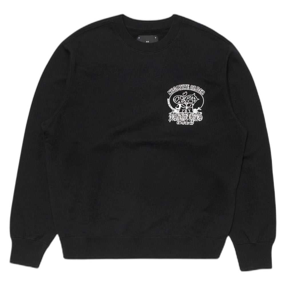 Felpa Edwin Positive Chaos Sweat - Black-Francis Concept