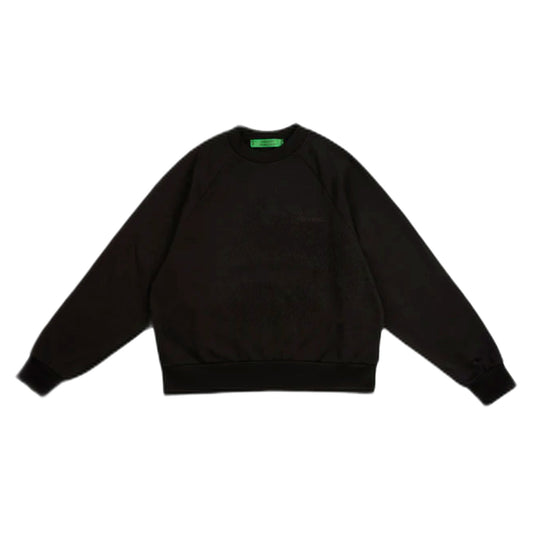Felpa Garment Workshop Double Layer Crewneck - Black - Felpe di Garment Workshop | Francis Concept