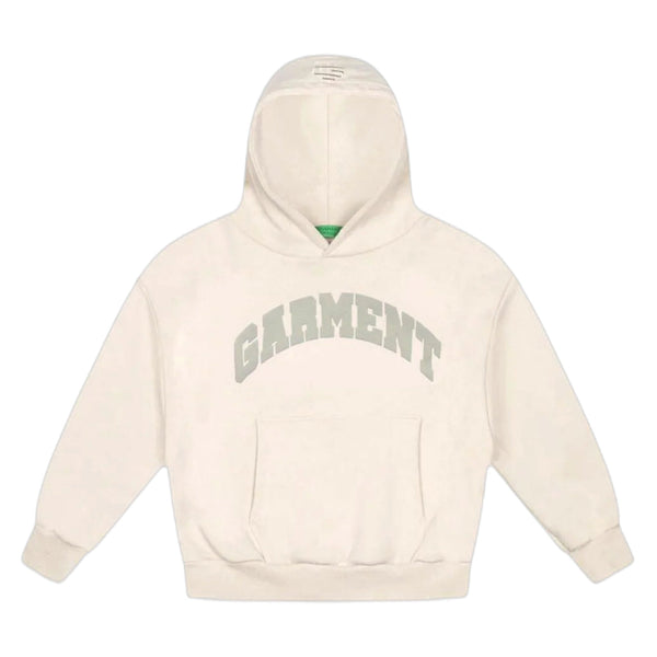Felpa Garment Workshop Utility Hoodie - Heavy Cream - Felpe di Garment Workshop | Francis Concept