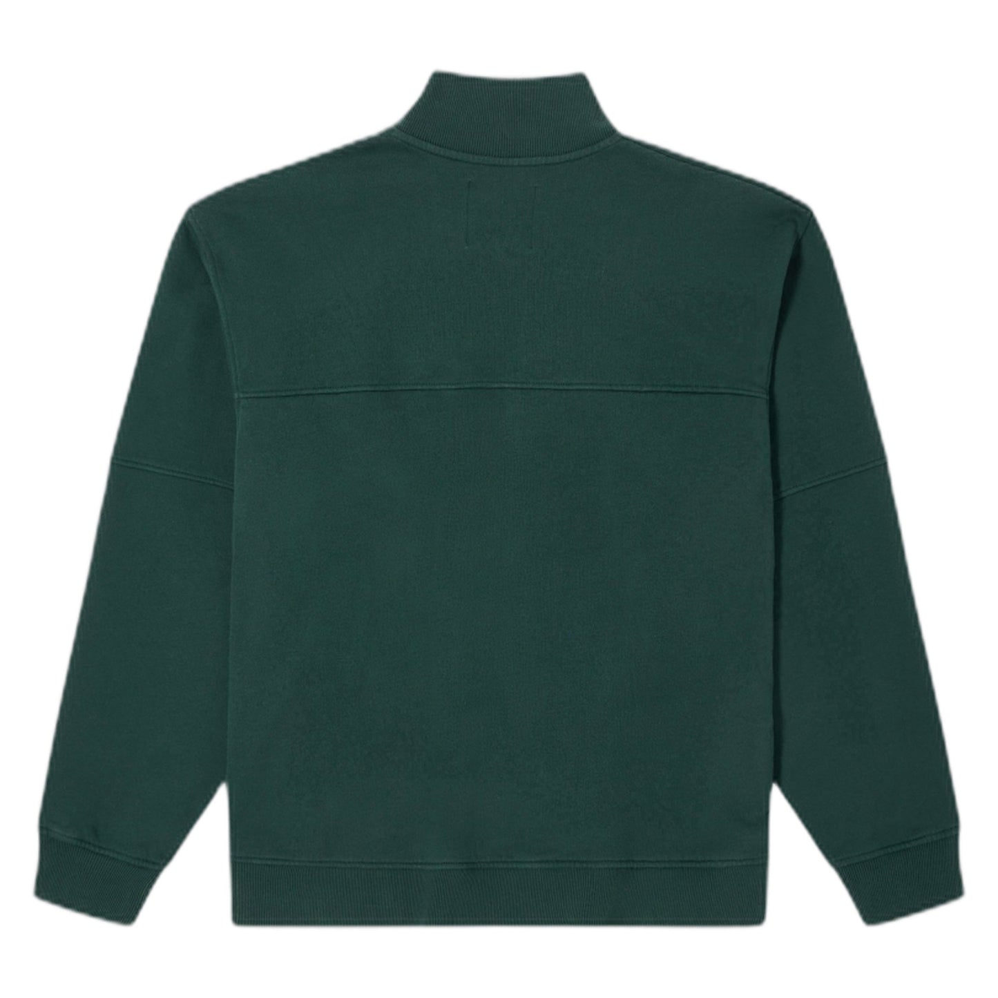 Felpa Koji Half Zip Sweat - Green Gables - Felpe di Edwin | Francis Concept