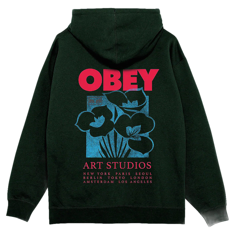 Felpa Obey Art Studios Flowers Fleece - Botanical Garden - Felpe di Obey | Francis Concept