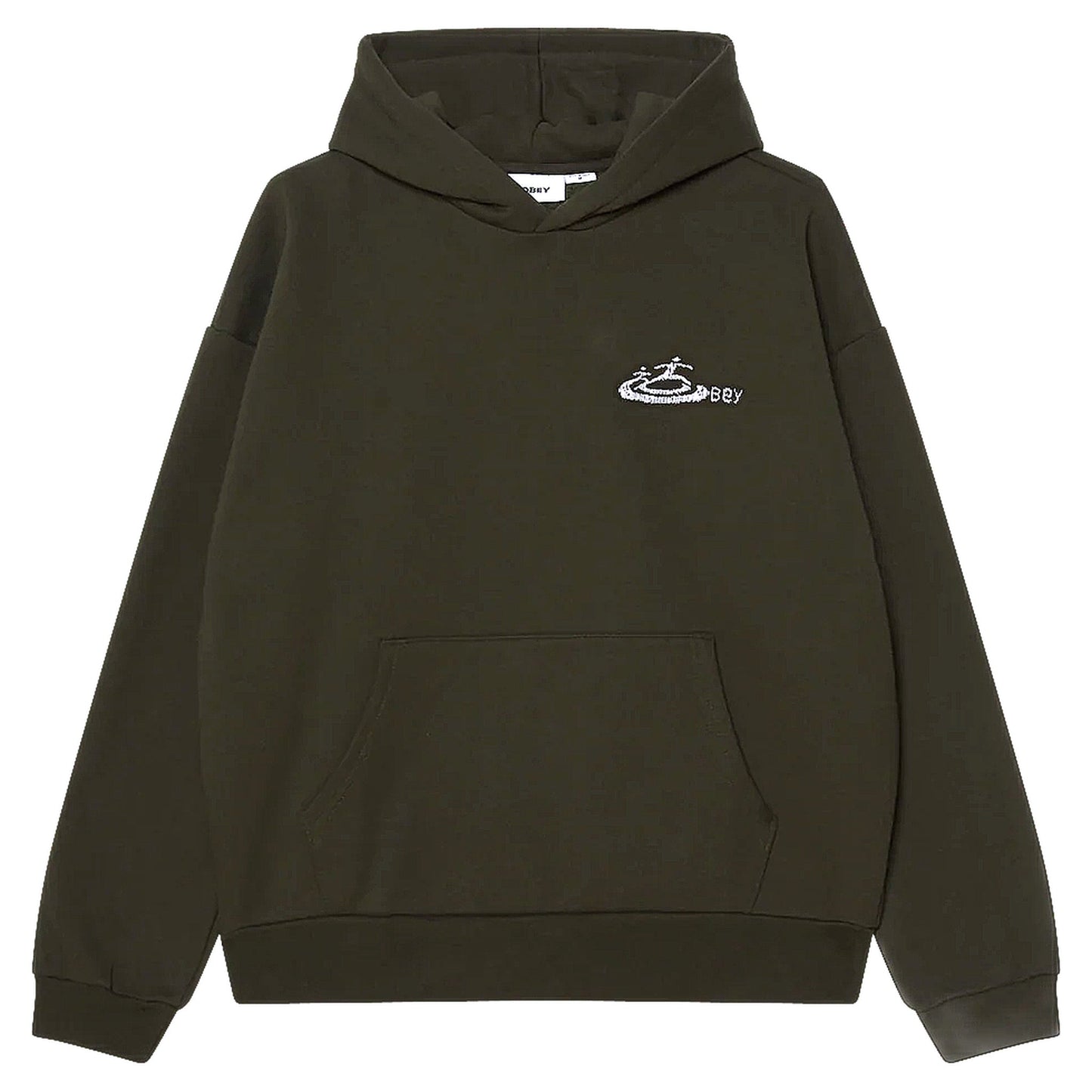 Felpa Obey Corporate Extra Heavy Hood Fleece - Rosin - Felpe di Obey | Francis Concept