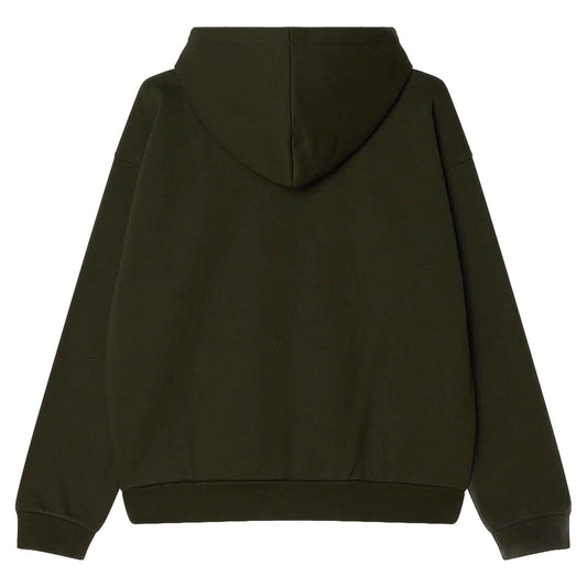 Felpa Obey Gordon Extra Heavy Zip Hood Fleece - Rosin - Felpe di Obey | Francis Concept