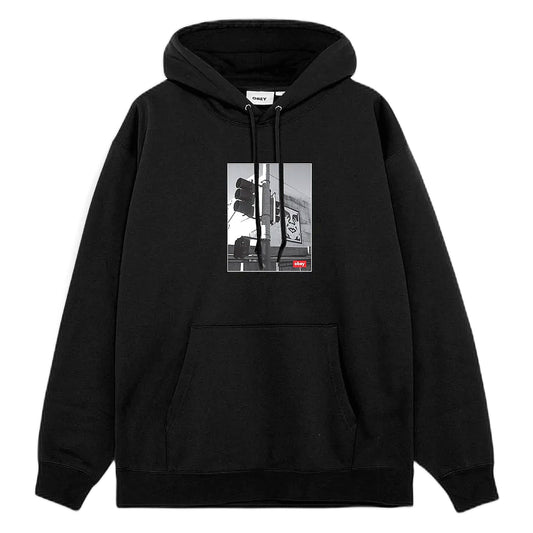 Felpa Obey Los Angeles Photo Fleece - Black - Felpe di Obey | Francis Concept