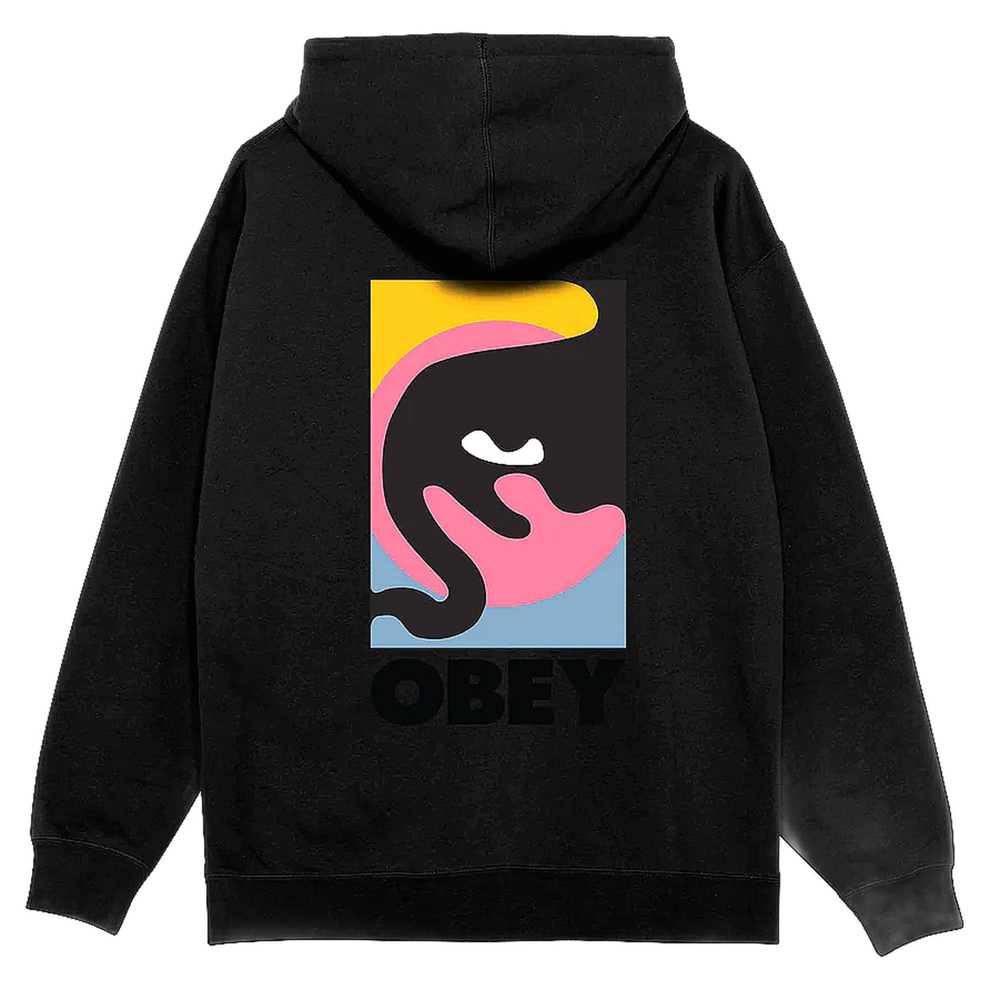 Felpa Obey Quarter Icon Fleece - Black - Felpe di Obey | Francis Concept