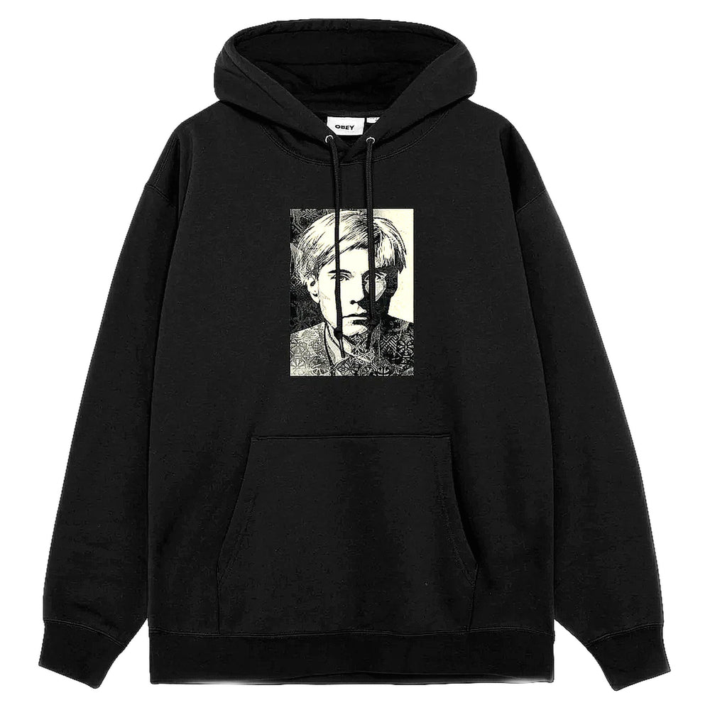 Felpa Obey Warhol Fleece - Black - Felpe di Obey | Francis Concept