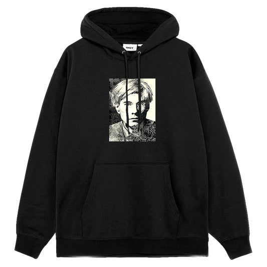 Felpa Obey Warhol Fleece - Black - Felpe di Obey | Francis Concept