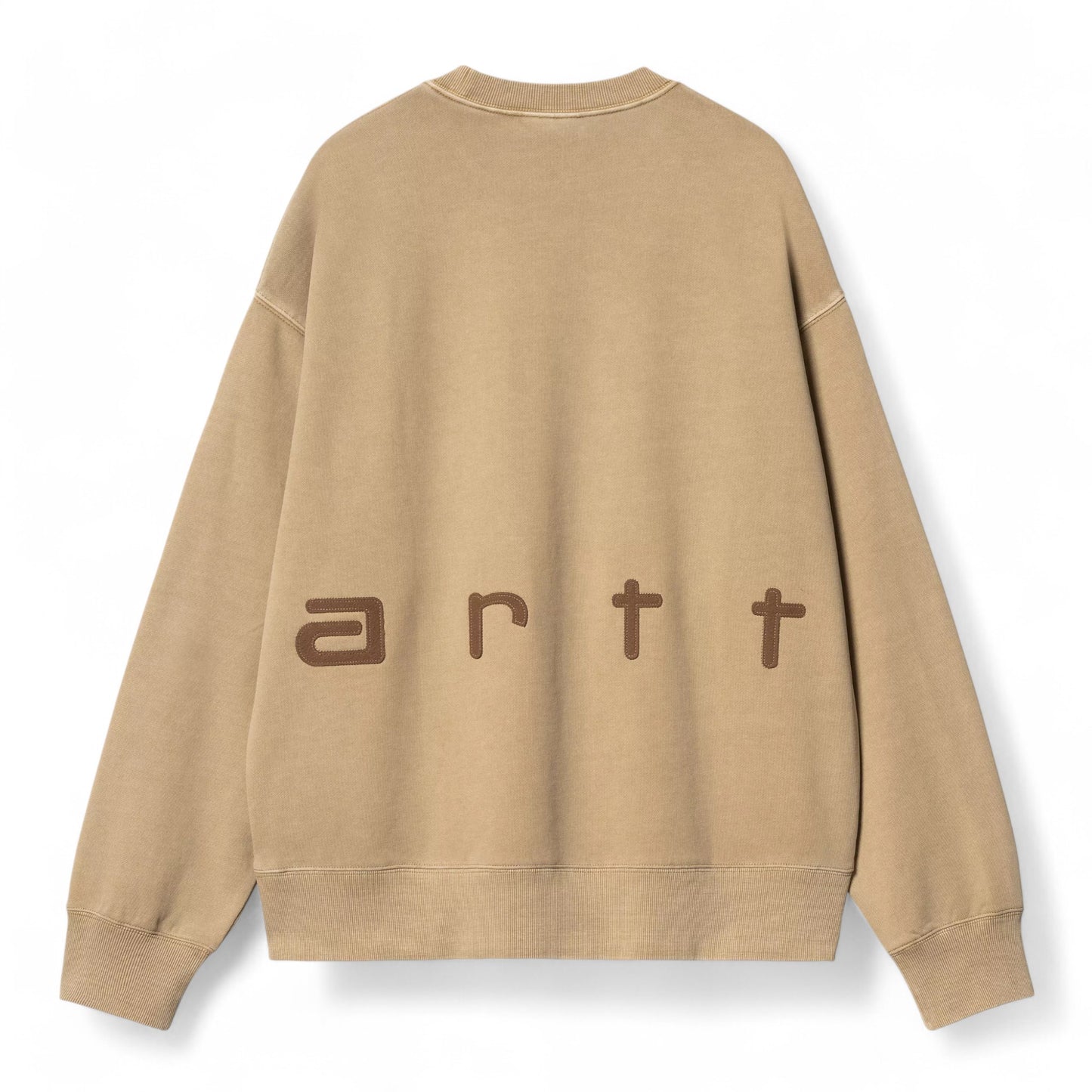 Carhartt Wip Felt Script Sweat-Peanut Francis Concept