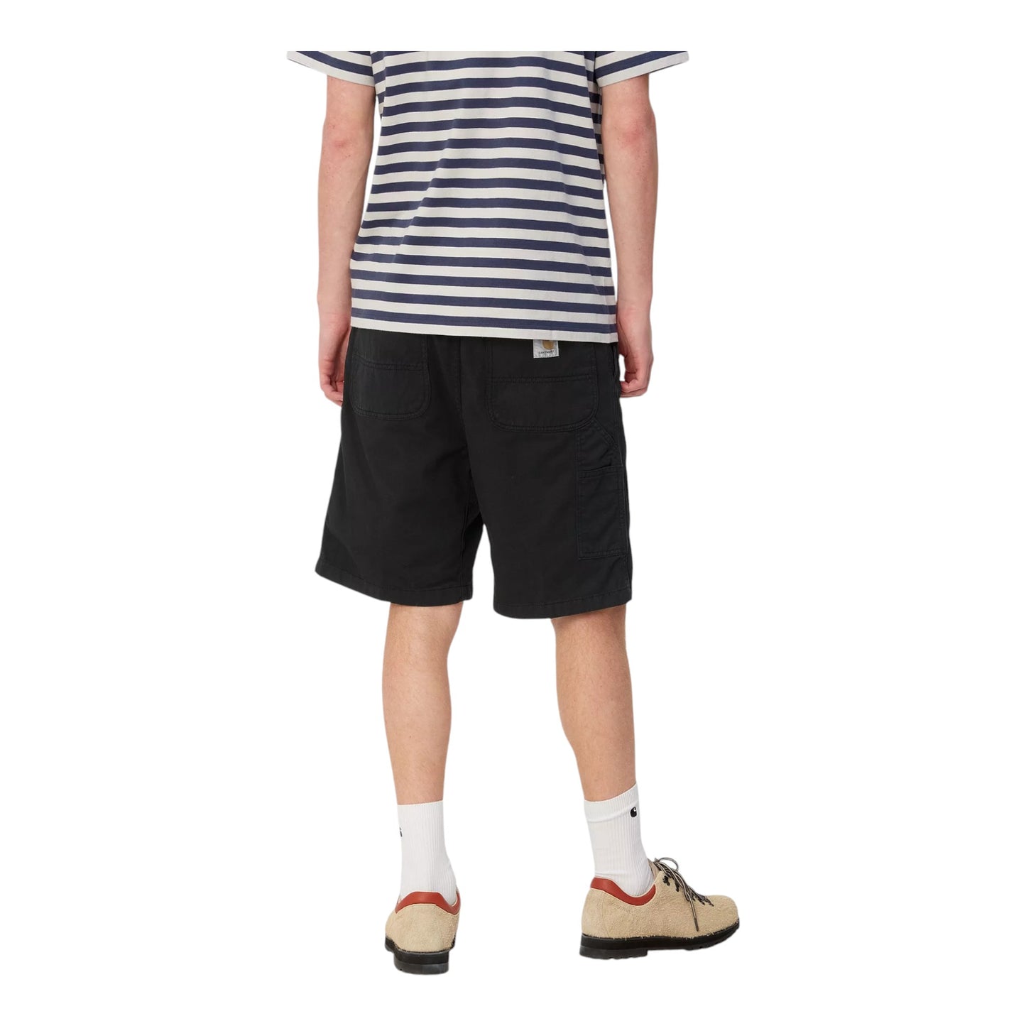 Carhartt Wip Flint Short - Black Garment Dyed Francis Concept