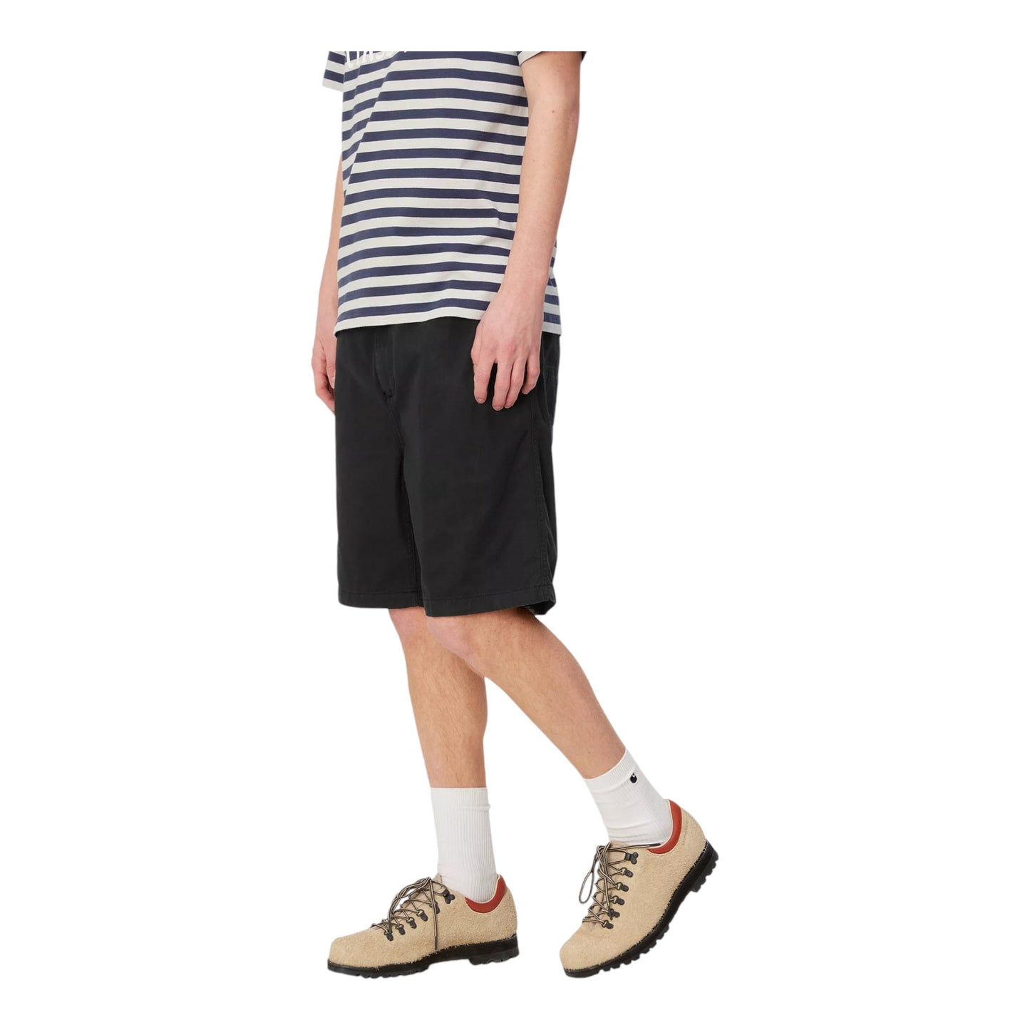 Carhartt Wip Flint Short - Black Garment Dyed Francis Concept