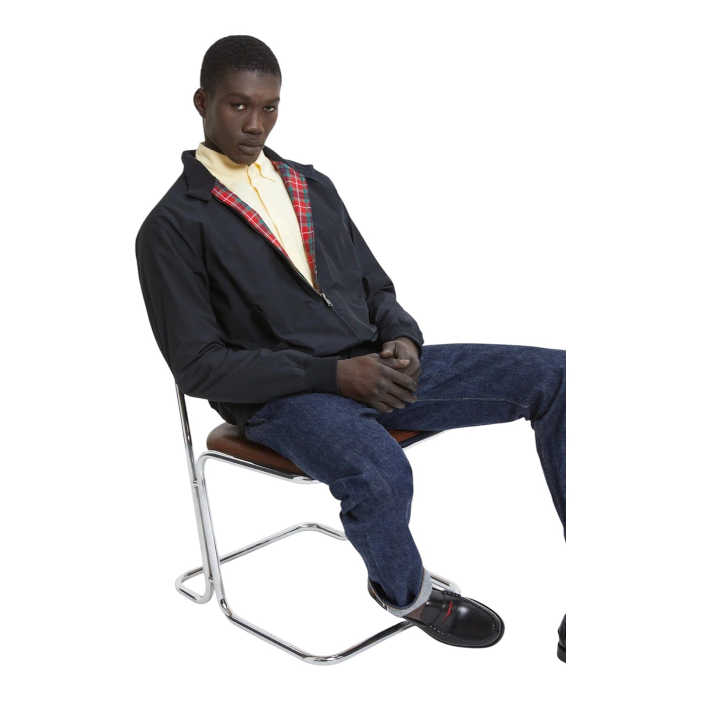Giacca Baracuta G9 Harrington - Dark Navy - Giacche di Baracuta | Francis Concept