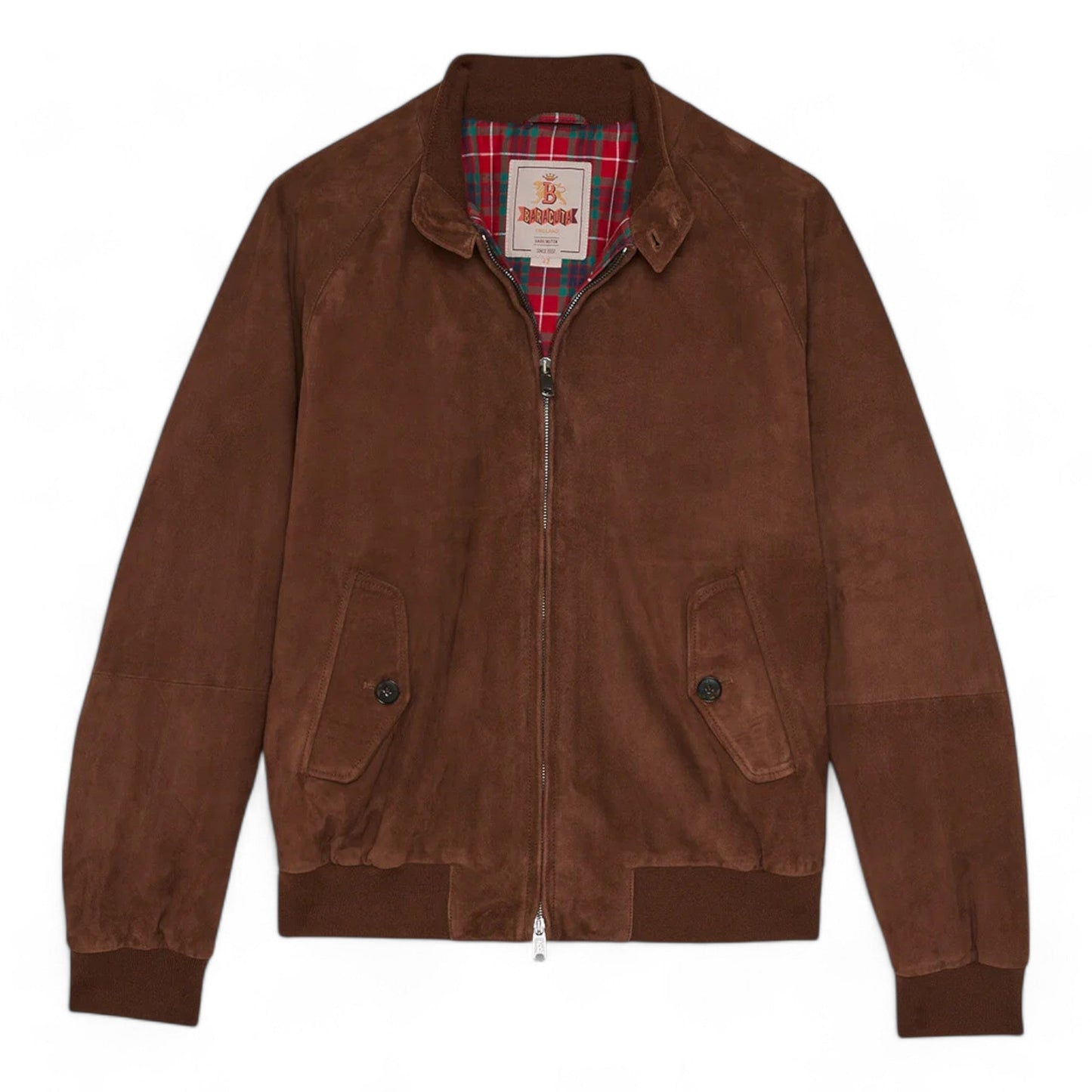 Giacca Baracuta Harrington G9 Suede Winter - Chocolate - Giacche di Baracuta | Francis Concept