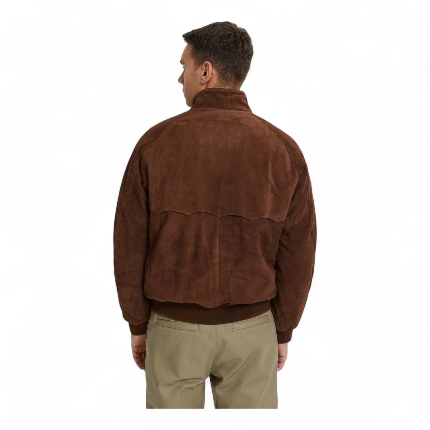 Giacca Baracuta Harrington G9 Suede Winter - Chocolate - Giacche di Baracuta | Francis Concept