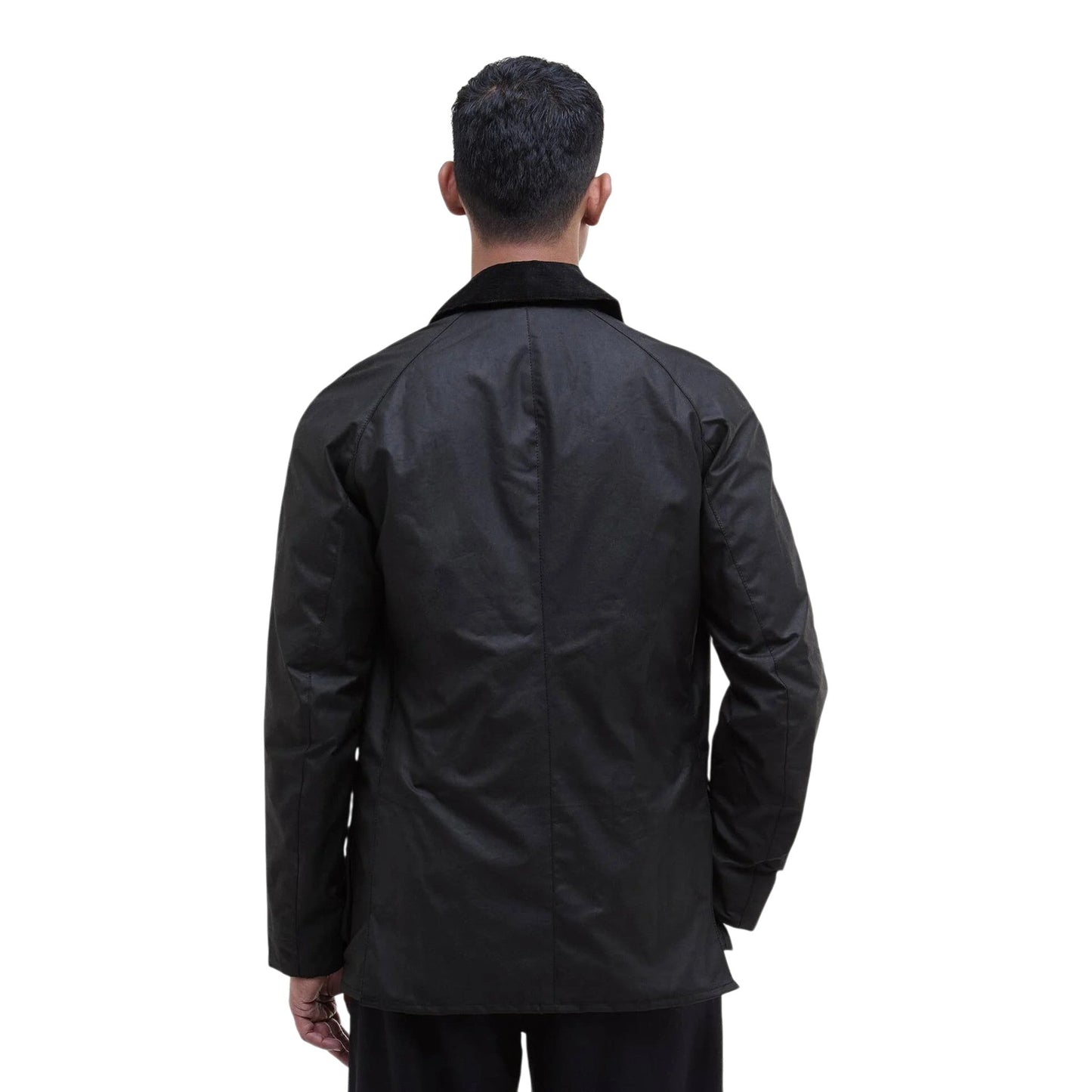 Giacca Barbour Ashby Wax Jacket - Black - Giacche di Barbour | Francis Concept