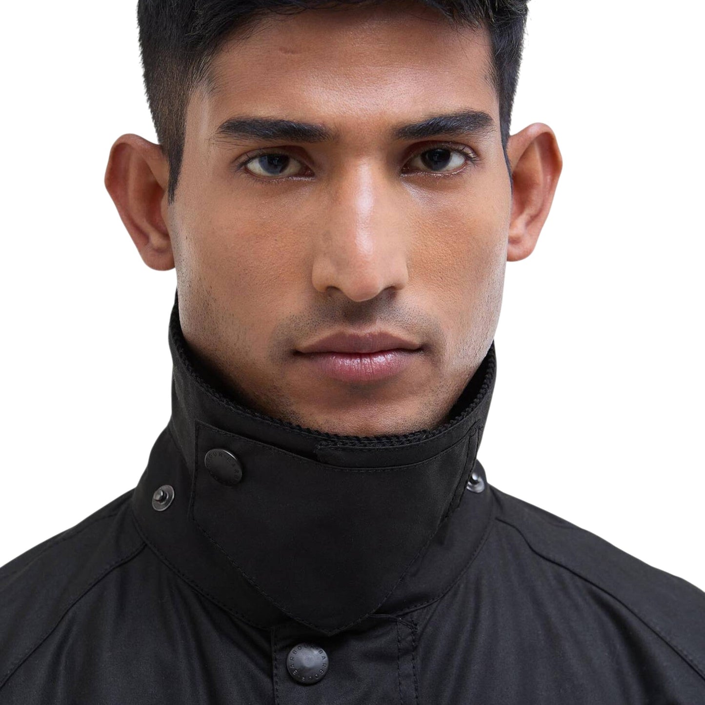 Giacca Barbour Ashby Wax Jacket - Black - Giacche di Barbour | Francis Concept