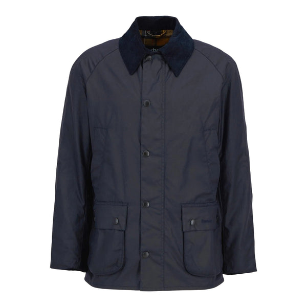 Giacca Barbour Ashby Wax Jacket - Navy - Giacche di Barbour | Francis Concept