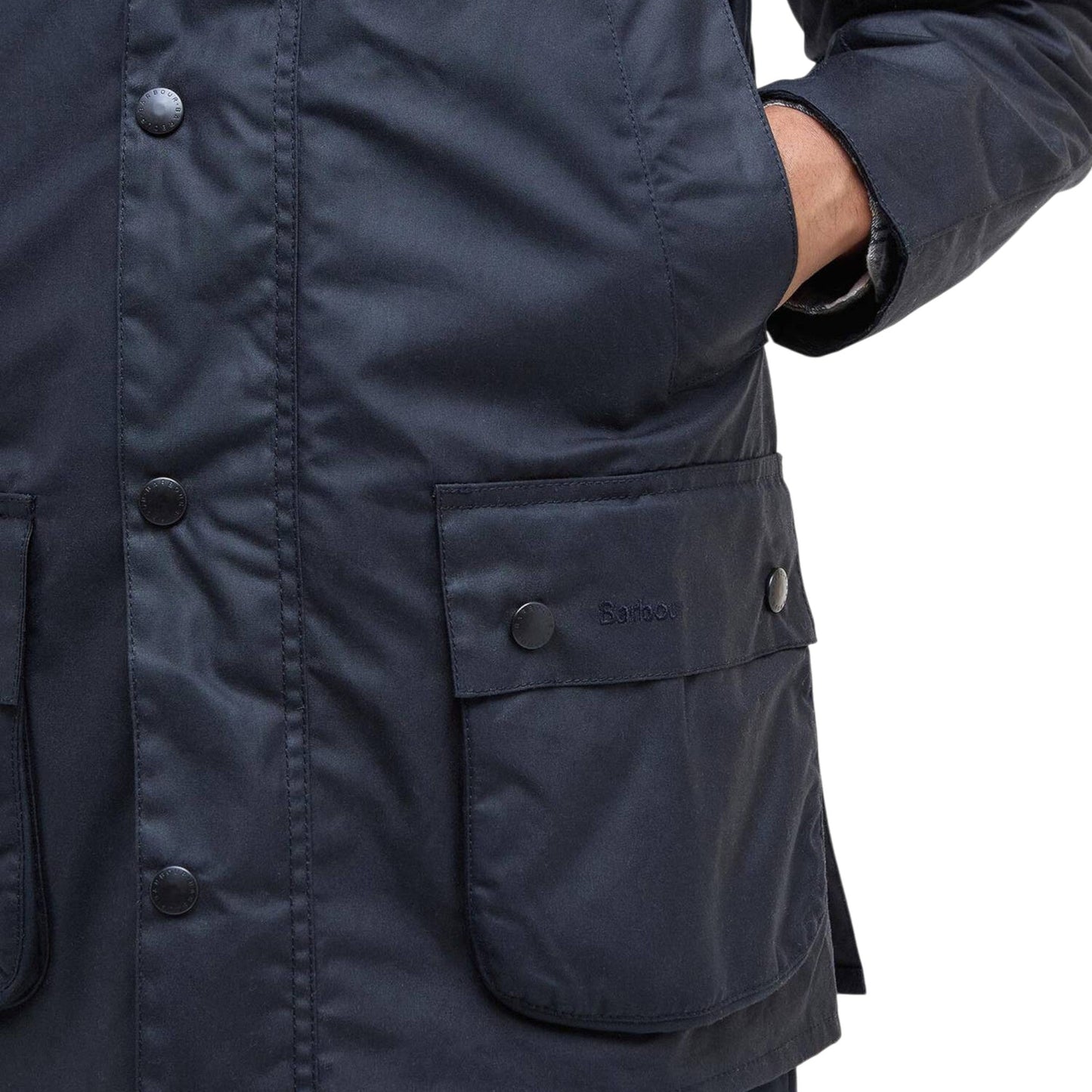 Giacca Barbour Ashby Wax Jacket - Navy - Giacche di Barbour | Francis Concept