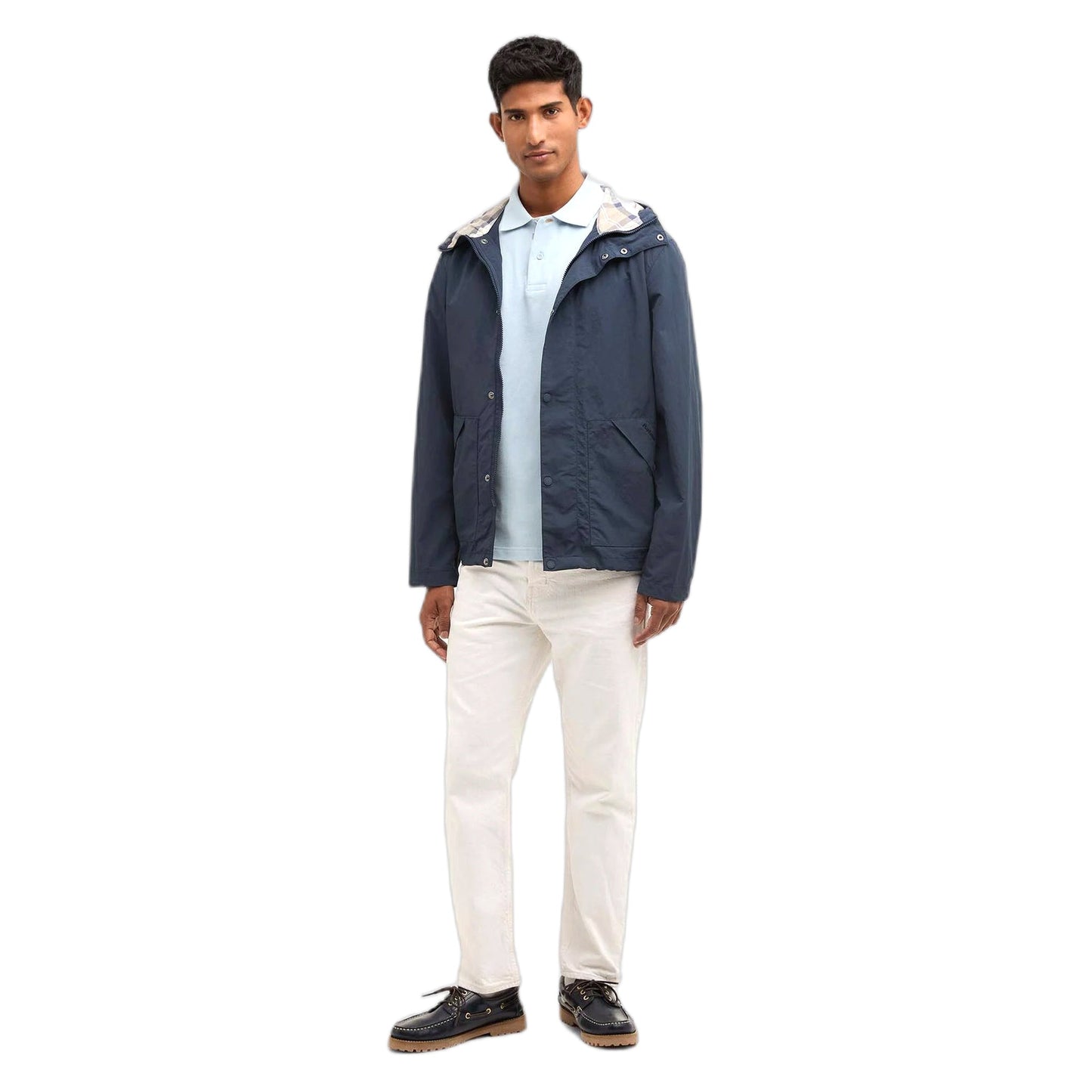 Giacca Barbour Baywick Showerproof Jacket - Navy - Giacche di Barbour | Francis Concept