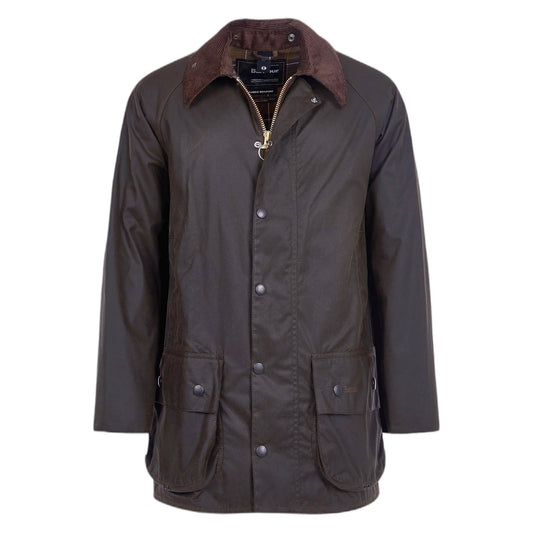 Giacca Barbour Beaufort Wax Jacket - Olive - Giacche di Barbour | Francis Concept