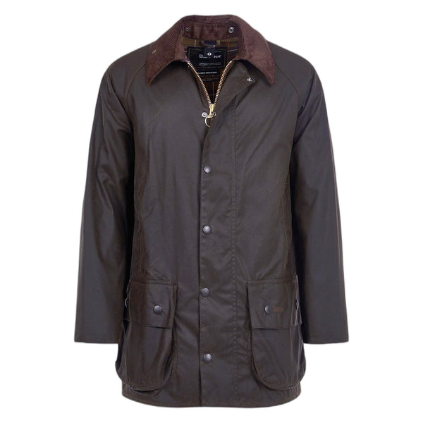 Giacca Barbour Beaufort Wax Jacket - Olive - Giacche di Barbour | Francis Concept