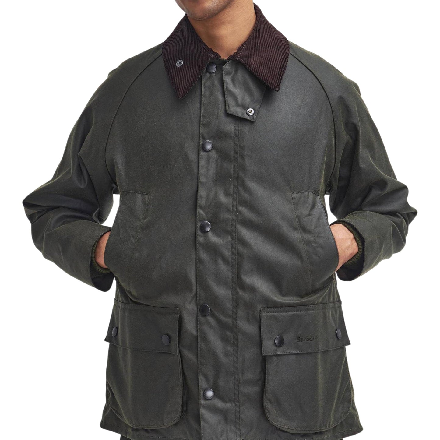Giacca Barbour Bedale Wax Jacket - Archive Olive - Giacche di Barbour | Francis Concept