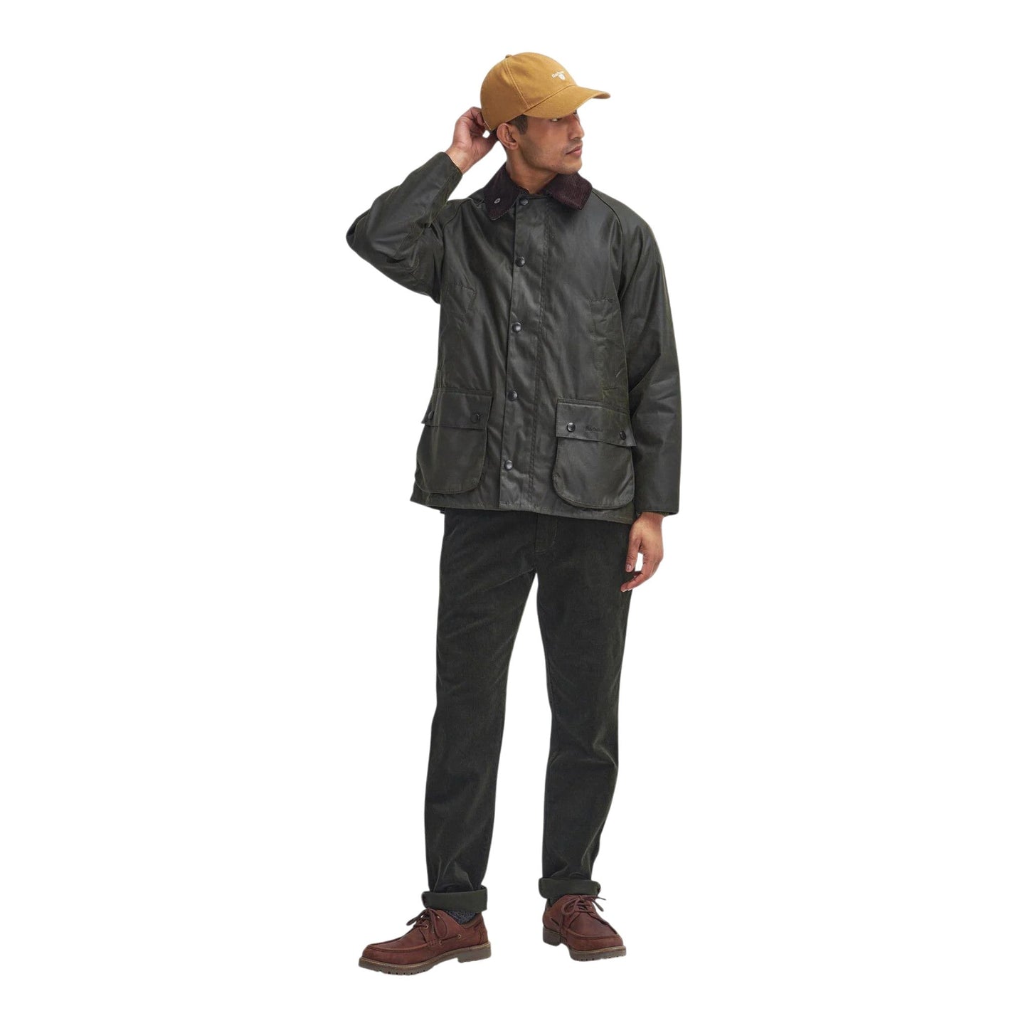 Giacca Barbour Bedale Wax Jacket - Archive Olive - Giacche di Barbour | Francis Concept