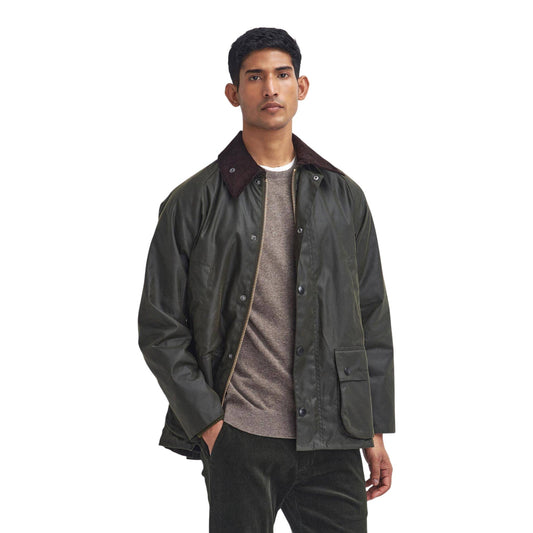 Giacca Barbour Bedale Wax Jacket - Archive Olive - Giacche di Barbour | Francis Concept