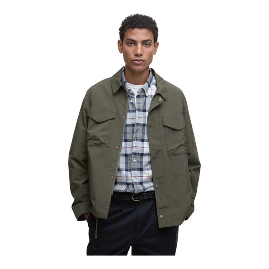 Giacca Barbour Camber Casual Jacket - Olive - Giacche di Barbour | Francis Concept