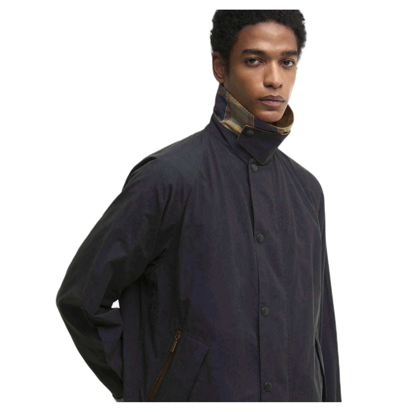 Giacca Barbour Icons Transport Casual Jacket - Dark Navy - Giacche di Barbour | Francis Concept
