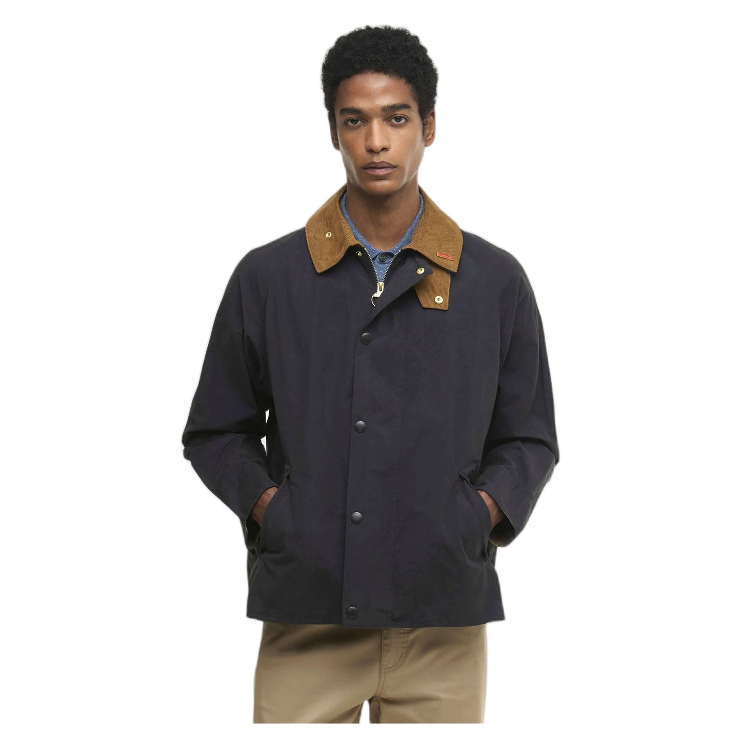 Giacca Barbour Icons Transport Casual Jacket - Dark Navy - Giacche di Barbour | Francis Concept