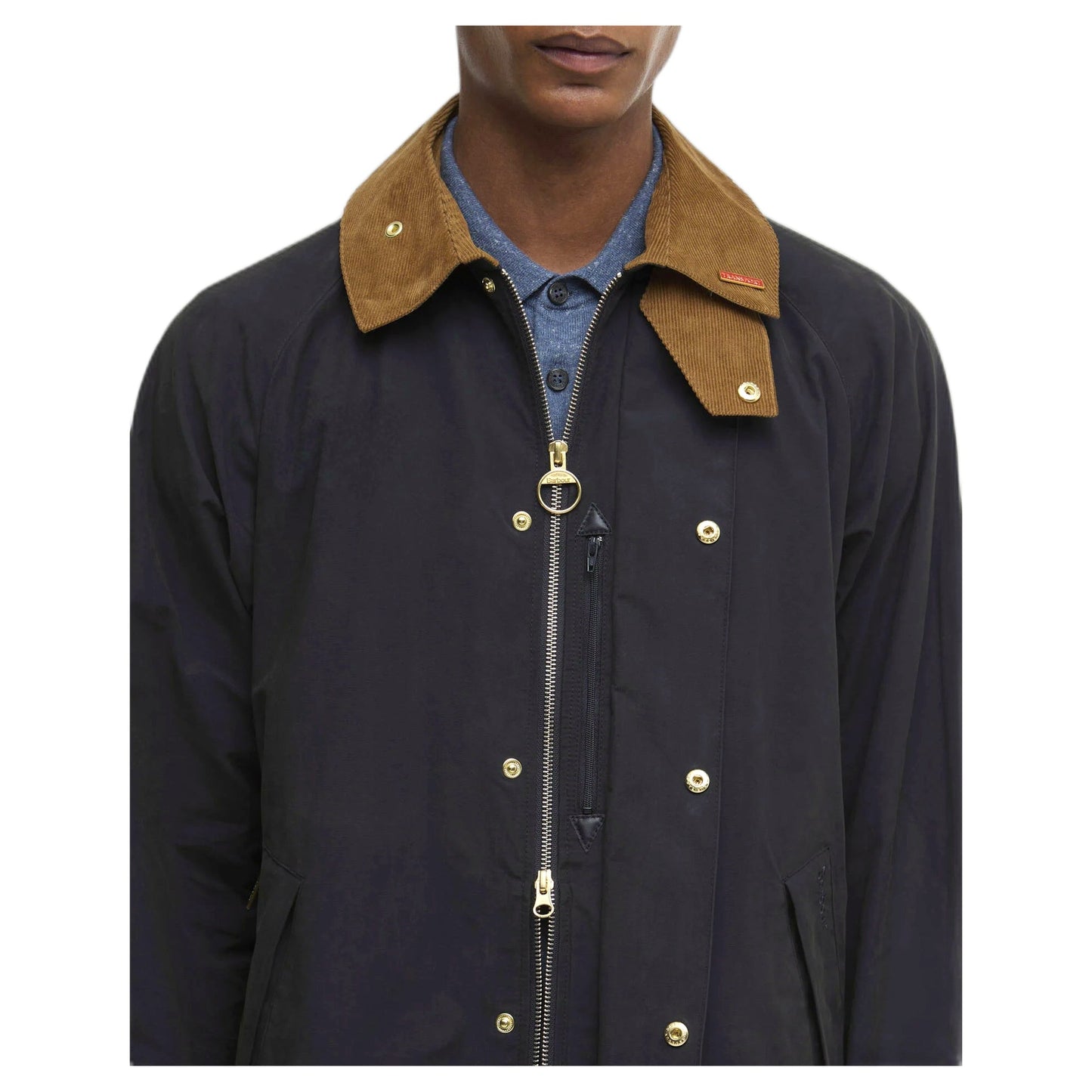 Giacca Barbour Icons Transport Casual Jacket - Dark Navy - Giacche di Barbour | Francis Concept