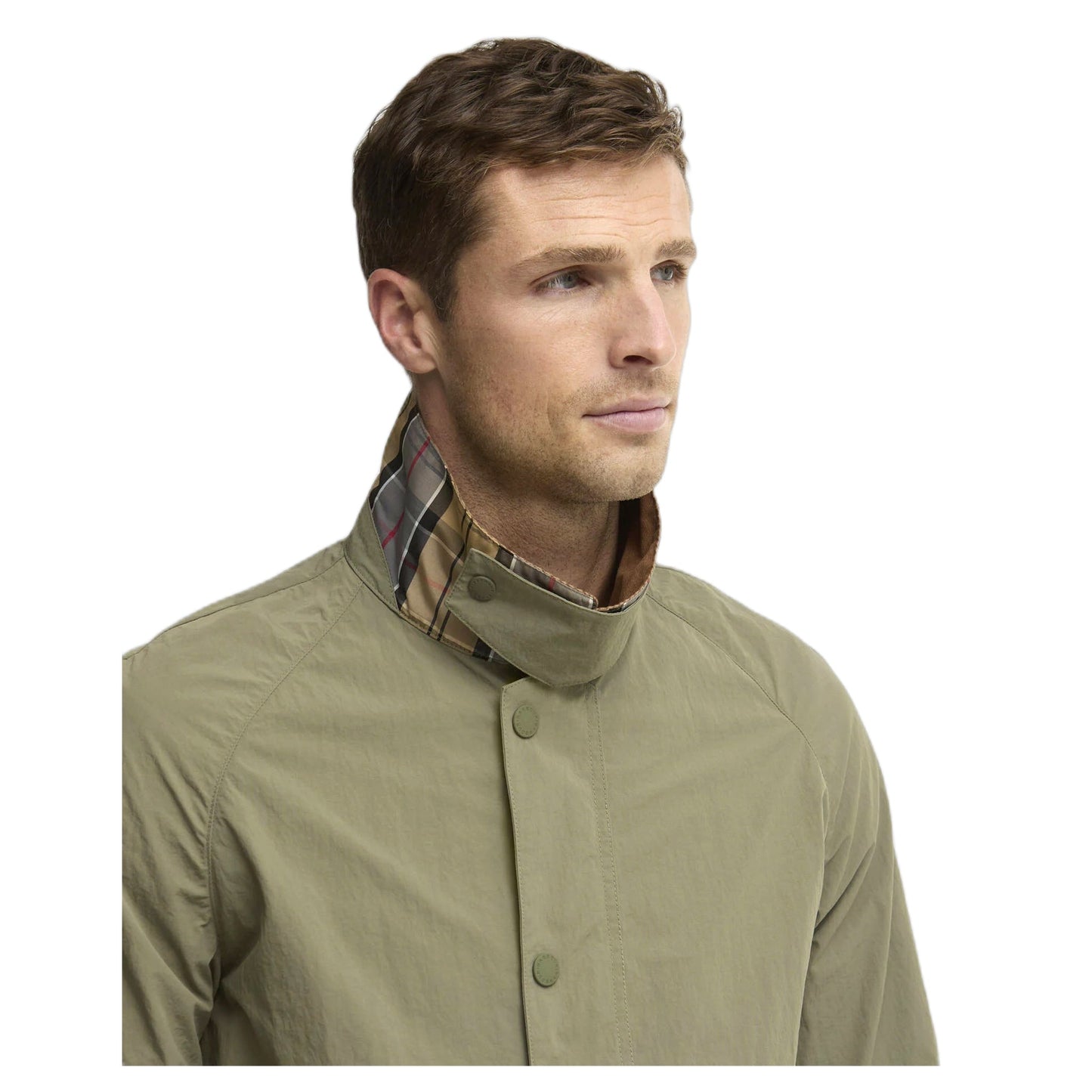 Giacca Barbour Tracker Showerproof Jacket - Dusty Olive - Giacche di Barbour | Francis Concept