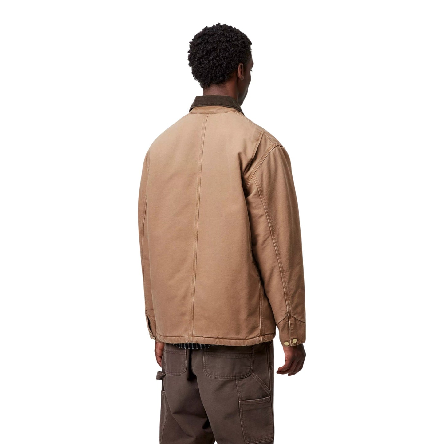 Giacca Carhartt OG Chore Coat - Hamilton Brown / Tobacco Stone - Giacche di Carhartt Wip | Francis Concept