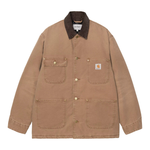 Giacca Carhartt OG Chore Coat - Hamilton Brown / Tobacco Stone - Giacche di Carhartt Wip | Francis Concept