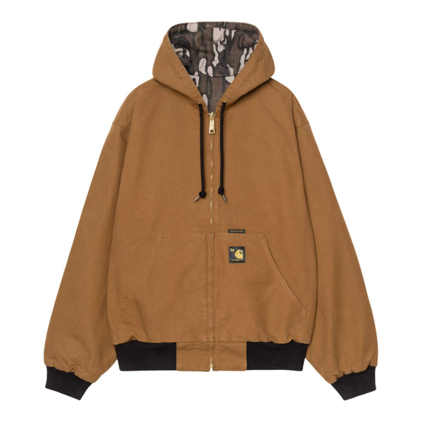 Giacca Carhartt Wip 50 Years Anniversary OG Active Jacket Canvas - Hamilton Brown / Camo Treb Rinsed - Giacche di Carhartt Wip | Francis Concept