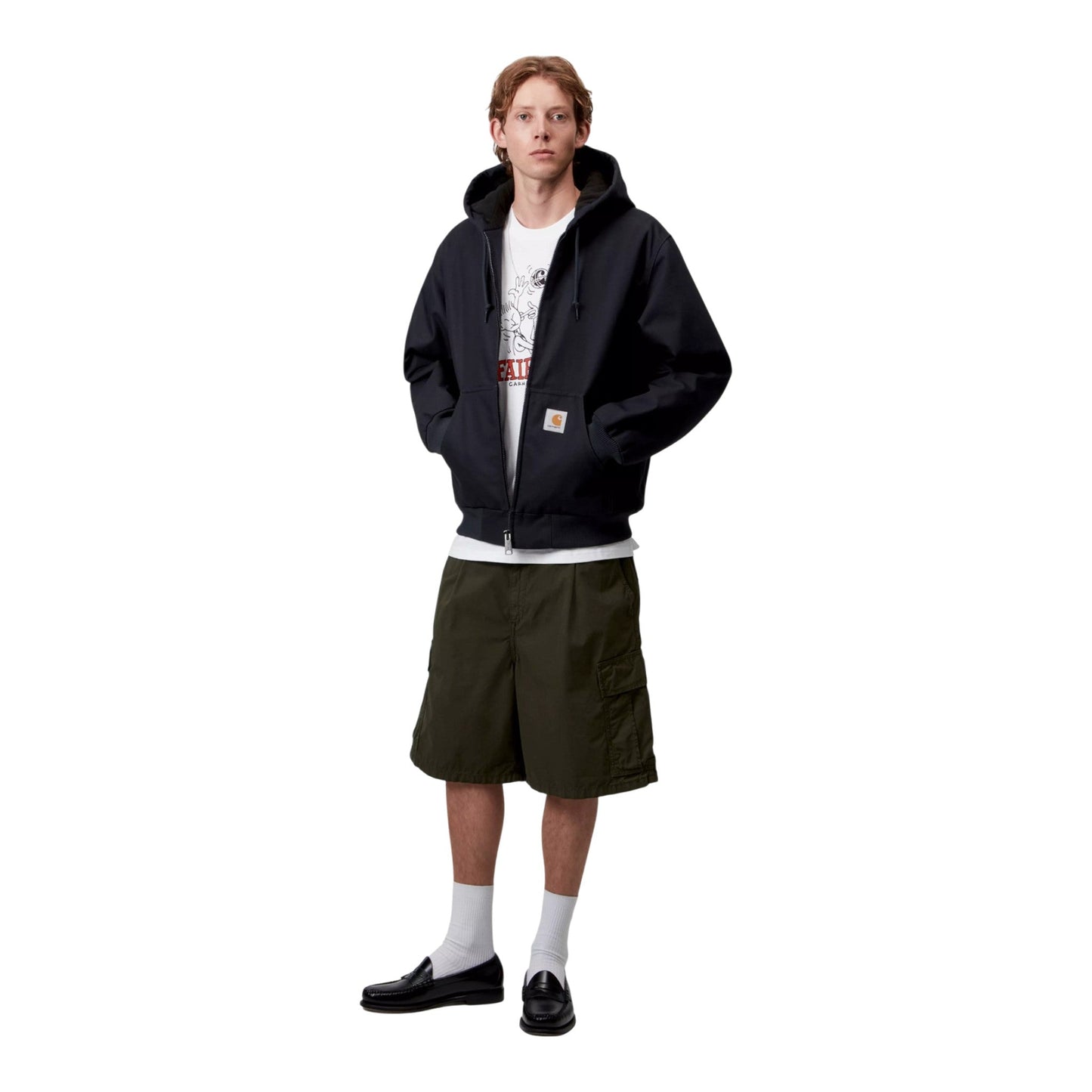 Giacca Carhartt Wip Active Jacket - Dark Navy Rigid - Giacche di Carhartt Wip | Francis Concept