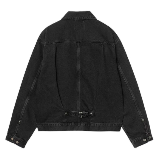 Giacca Carhartt Wip Belmar Jacket - Black Stone Washed - Giacche di Carhartt Wip | Francis Concept
