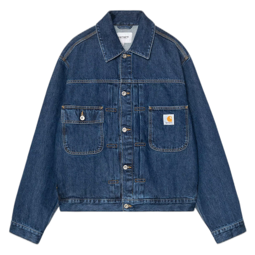 Giacca Carhartt Wip Belmar Jacket - Blue Stone Washed-Francis Concept