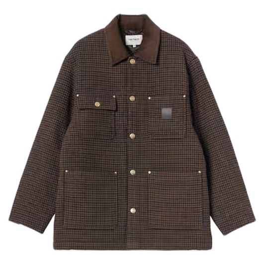 Giacca Carhartt Wip Lowis Chore Coat - Lowis Houndstooth - Giacche di Carhartt Wip | Francis Concept