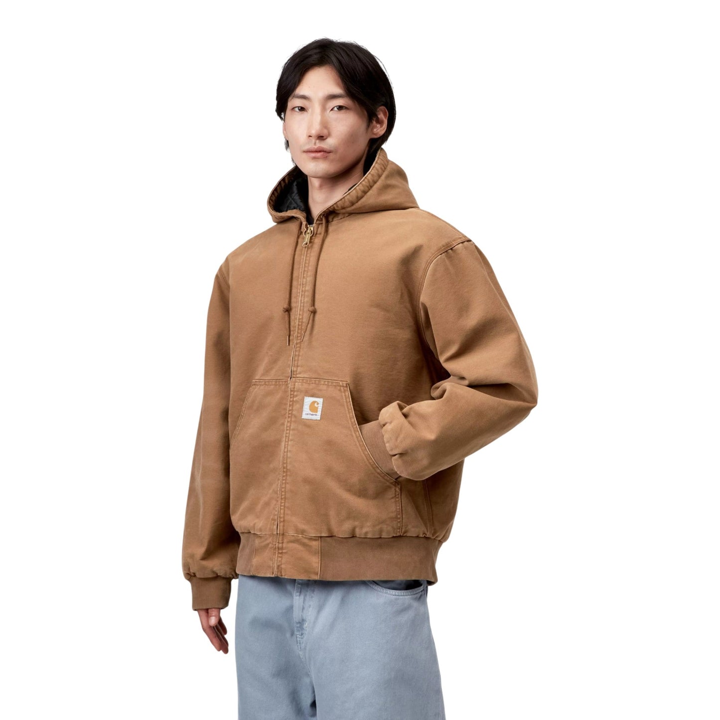 Giacca Carhartt Wip OG Active Jacket - Hamilton Brown Stone Canvas - Giacche di Carhartt Wip | Francis Concept