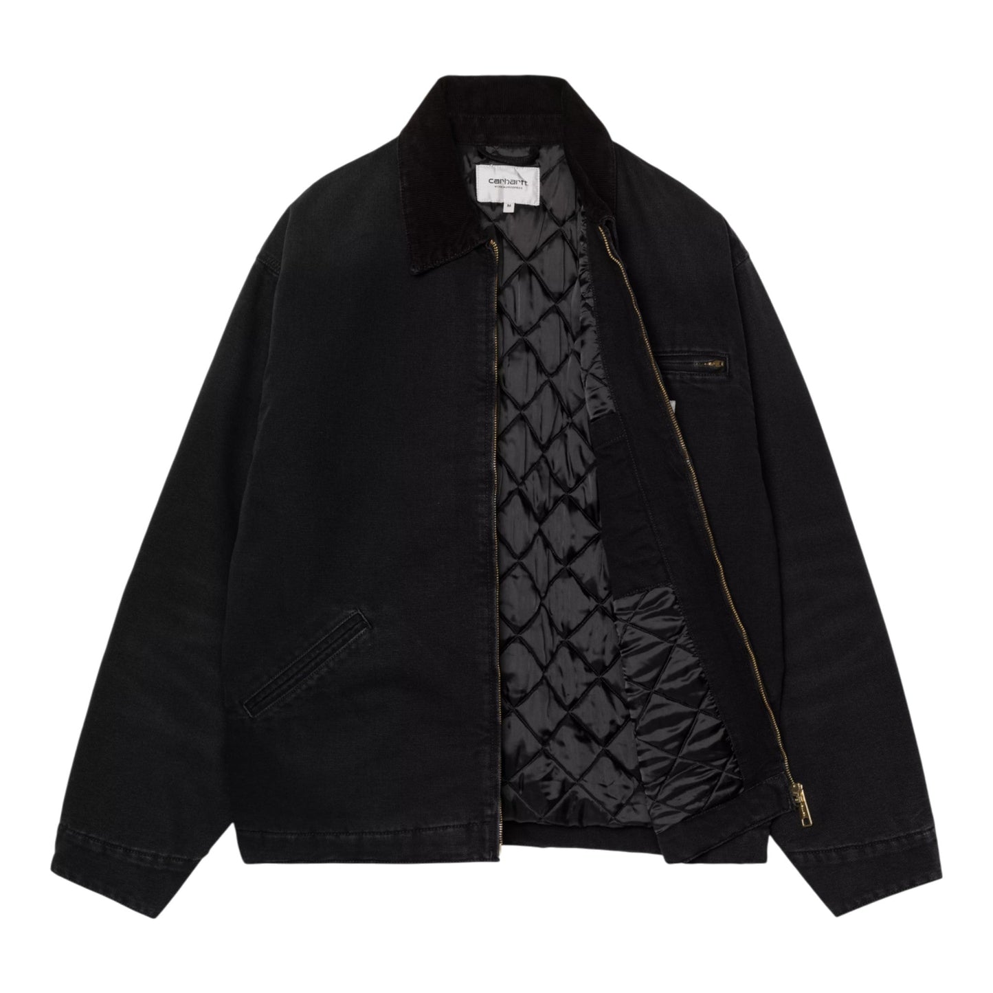 Giacca Carhartt Wip OG Detroit Jacket - Black / Black Stone Canvas - Giacche di Carhartt Wip | Francis Concept