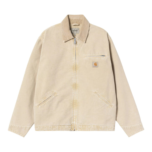 Giacca Carhartt Wip OG Detroit Jacket - Dusty H Brown Chalk Wash - Giacche di Carhartt Wip | Francis Concept