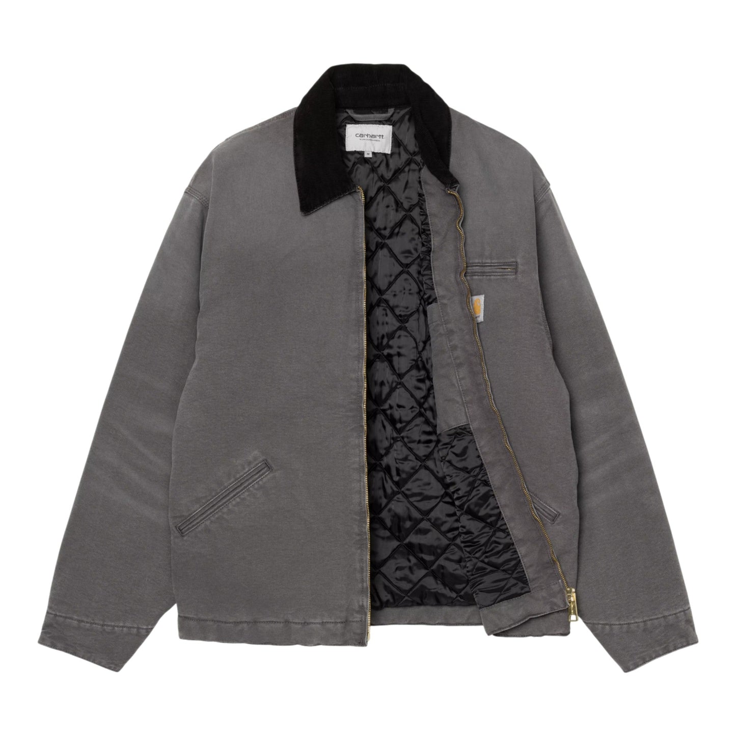 Giacca Carhartt Wip OG Detroit Jacket - Graphite / Black Stone Canvas - Giacche di Carhartt Wip | Francis Concept