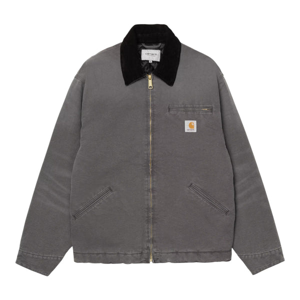 Giacca Carhartt Wip OG Detroit Jacket - Graphite / Black Stone Canvas - Giacche di Carhartt Wip | Francis Concept
