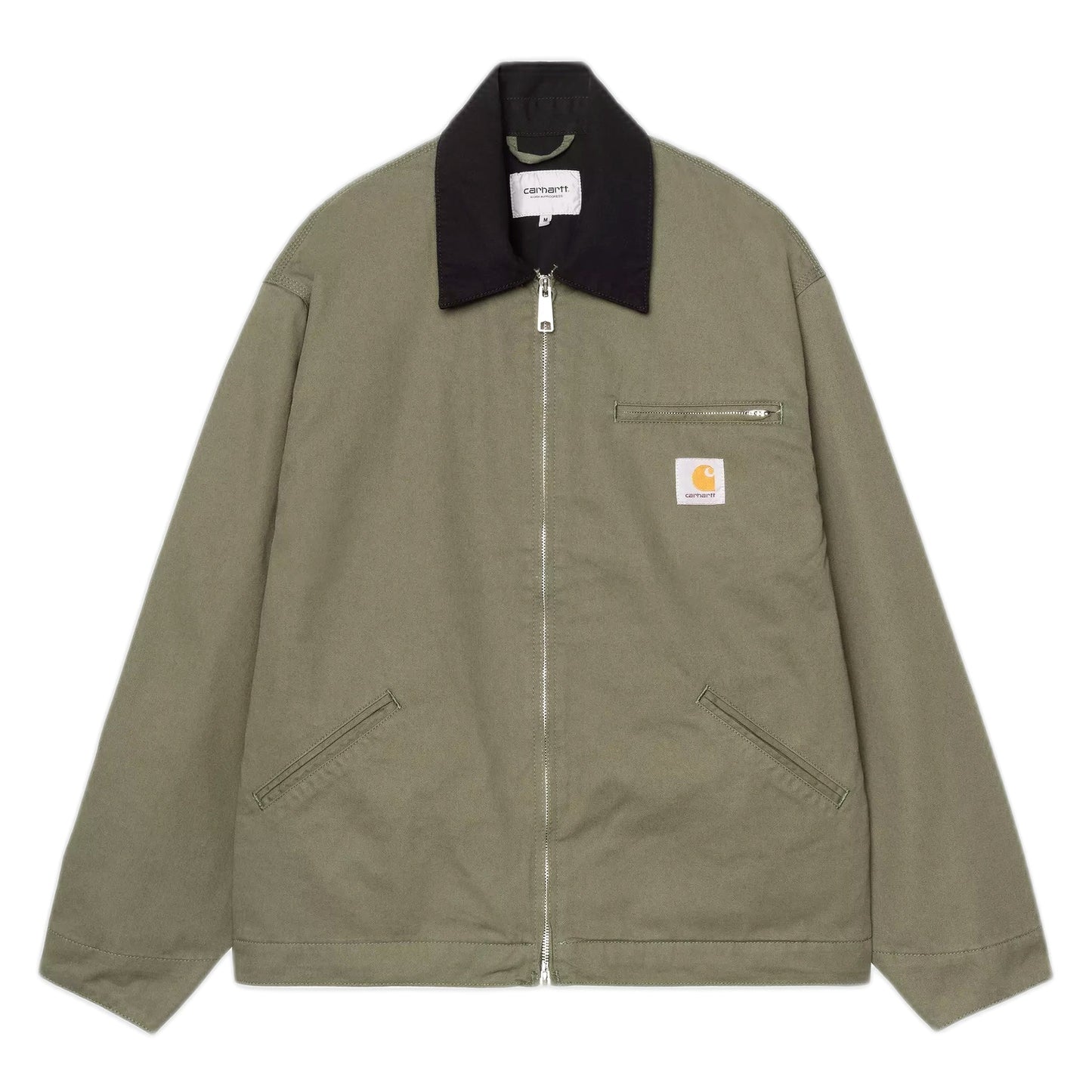 Giacca Carhartt Wip OG Detroit Jacket - Leaf / Black Rinsed - Giacche di Carhartt Wip | Francis Concept