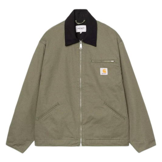 Giacca Carhartt Wip OG Detroit Jacket - Leaf / Black Rinsed - Giacche di Carhartt Wip | Francis Concept