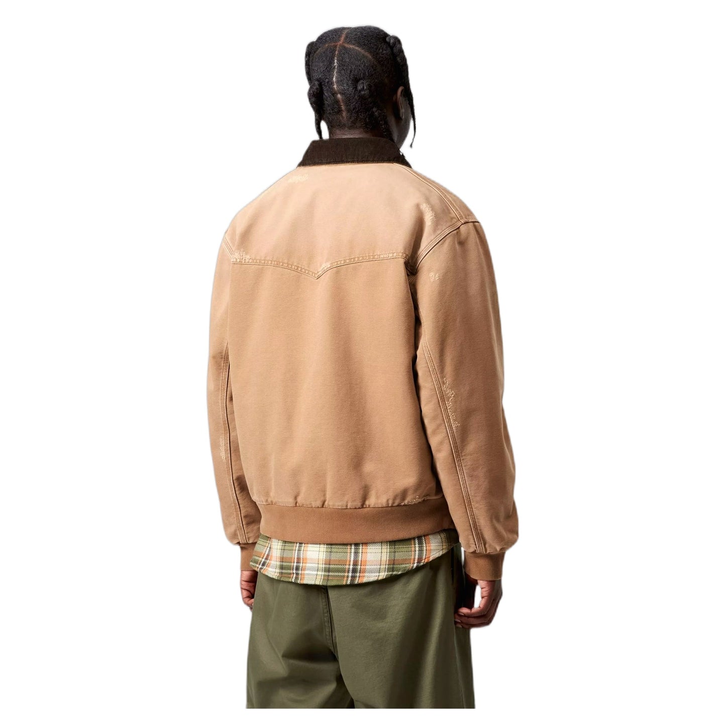 Giacca Carhartt Wip OG Santa Fe Jacket - Hamilton Brown / Tobacco Grind Wash - Giacche di Carhartt Wip | Francis Concept